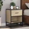 VidaXL Noptiere, 2 buc., stejar sonoma, 40x31x50 cm, lemn compozit 848687