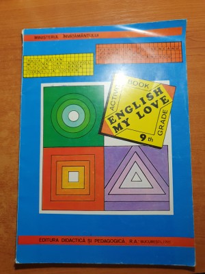 manual limba engleza-din anul 1995 foto