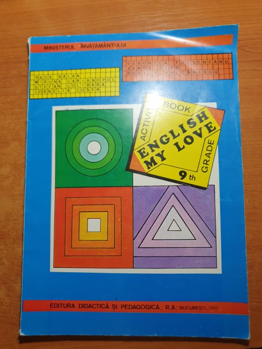 manual limba engleza-din anul 1995