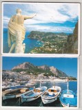 Bnk cp Italia - Insula Capri - pliant cu 10 carti postale necirculate, Necirculata, Printata