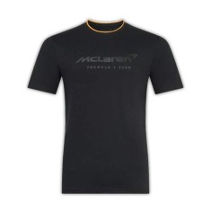 Mclaren Honda tricou de bărbați Essentials black F1 Team 2025 - L foto