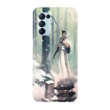 Husa compatibila cu Oppo Find X5 Pro, Viceversa, model Samurai Jack on frozen land, Silicon, TPU, Transparent, Carcasa