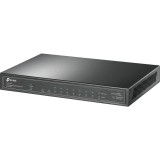 Switch 10 porturi Gigabit 10/100/1000 Mbps 20Gbps PoE+ fara management TP-Link - TL-SG1210P SafetyGuard Surveillance