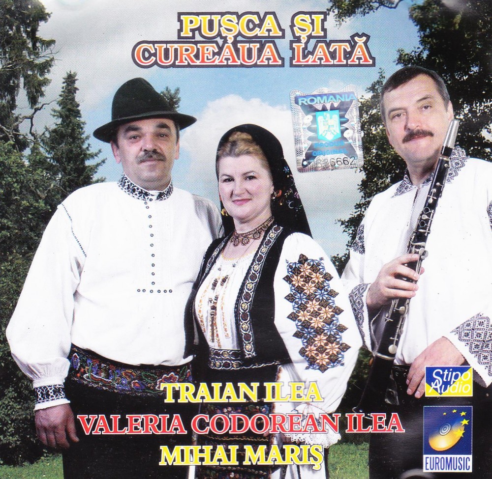 CD Populara: Traian Ilea, Valeria Codorean, M. Mariș ‎– Pușca si cureaua  lată | Okazii.ro