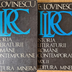 Istoria literaturii romane contemporane (Vol. 1 + 2) - E. Lovinescu