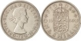 Anglia 1960 - 1 shilling, circulata
