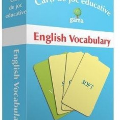 Carti de joc educative - English Vocabulary |
