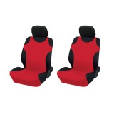 Huse Auto Maiou Fata, Rosii, Universale, Set 2 Bucati, Compatibile Airbag Lateral, Amio