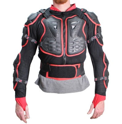Protectie cross enduro, Buzer VIG-20500, marime 2XL, culoare negru/rosu Cod Produs: MX_NEW ROY23648 foto