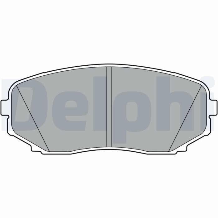 DELPHI LP3399 set placute frana,frana disc