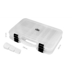 Cutie accesorii pescuit Delphin TBX Duo 298-12P Clip, 298x220x57mm