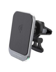 Suport auto magnetic MagSafe cu incarcare wireless 15W Qi Fast Charge QC3.0 - CWCPH-MG1