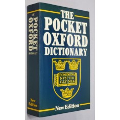 THE POCKET OXFORD DICTIONARY OF CURRENT ENGLISH , by F.G. and H.W. FOWLER , 1984 , COPERTA BROSATA