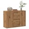 Gossi dulap, stejar artizanal, 88x30x64 cm, lemn prelucrat