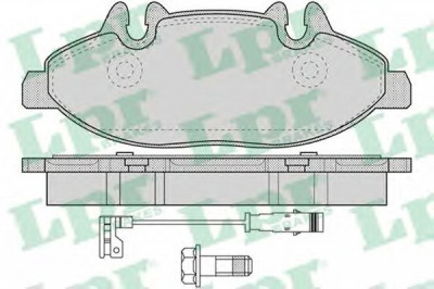 Set placute frana,frana disc MERCEDES VIANO (W639) (2003 - 2016) LPR 05P1228 foto