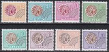 Franta 1975,1976 - Monede celtice - Preanulate, 2 Serii, MNH, Nestampilat