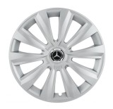 Cumpara ieftin Set 4 Capace Roti Autohelix MSA&reg;, potrivite jantelor de R16, pentru Mercedes-Benz, model delta cromat