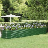 Cumpara ieftin Strat &icirc;nălțat grădină 507x100x68 cm oțel vopsit electrostatic