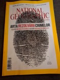 Arta rezolvarii crimelor - National Geographic Romania,Iulie 2016