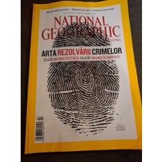 Arta rezolvarii crimelor - National Geographic Romania,Iulie 2016