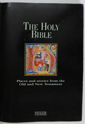 THE HOLY BIBLE , PLACES AND STORIES FROM THE OLD AND NEW TESTAMENT by GIANNI GUADALUPI , 2003 foto