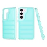 Husa Samsung Galaxy S23 Techsuit Wave Shield, turcoaz