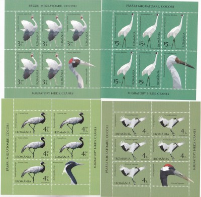 Romania 2018 PASARI MIGRATOARE, MINICOLI ,Lp.2177d ,MNH **. foto