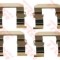 Set accesorii, placute frana OPEL ANTARA (2006 - 2016) TRW PFK556
