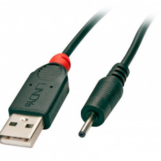 Cablu de alimentare USB la DC 2.5mm x 0.7mm 1.5m, Lindy L70265