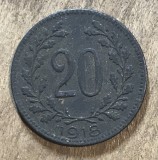 MNDSTR AUT201 - Austro-Ungaria - 20 heller 1918