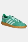 adidas Originals sneakers din piele intoarsă Handball Spezial ST W culoarea verde, JS2908