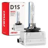 Bec xenon D1S 35W 8000K AMiO BASIC pentru faruri xenon originale