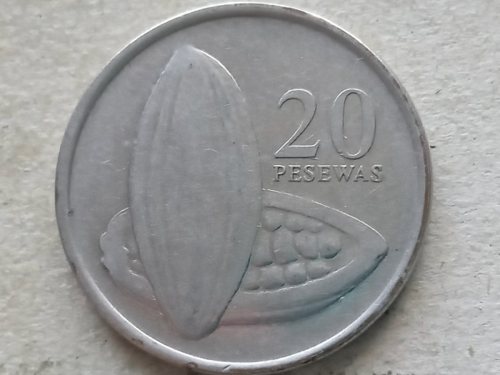 GHANA-20 PESEWAS 2007