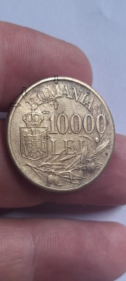 moneda 10.000 lei 1947 multiple erori foto