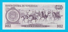 Venezuela 10 Bolivares 1981 UNC seria C25000474 Comemorativa foto