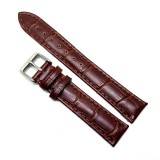 Cumpara ieftin Curea Ceas &bdquo;Heritage Brown&rdquo; 9C1-B &ndash; Piele Naturală, Cusătură Maro (18mm - 24mm)