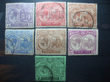 KITTS &amp; NEVIS 1920/22 GEORGE V, Stampilat