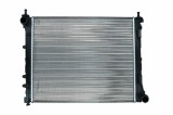 Radiator Fiat Panda, motor: 0.9 TwinAir Turbo, 1.3 MultiJet, intrare/iesire conectare rapida, 480x395x27, OEM/OES, Aluminiu/ Plastic brazat,