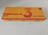 # Pachet 3 filme Kodachrome 40 Super 8 - Noi sigilate - Colectie vintage