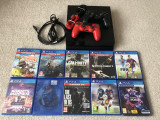 PS4 PLAYSTATION 4 500GB 2 MANETE + 10 JOCURI + CABLU HDMI LITTLE BIG PLANET 3