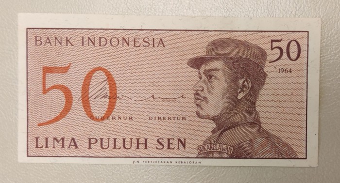 Indonezia - 50 Sen (1964) s869