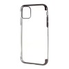 Husa Telefon Silicon iPhone 11 Pro Max 6.5 Black Electroplacat