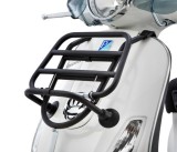 Portbagaj negru mat fata Vespa LX - Vespa LXV - Vespa S 2T - 4T 50-125-150cc - culoare: negru mat