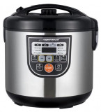 Multicooker Esperanza EKG011, 860 W, 5 l, 11 functii, Panou smart digital, Temporizator (Negru/Inox)