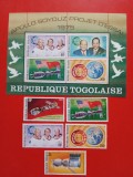 TOGO, SPACE - BLOC + SERIE MNH