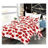 Cumpara ieftin Lenjerie de Pat Bumbac Finet 6 Piese cu Elastic - CPL207