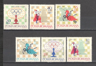 Romania.1966 Olimpiada de sah Havana ZR.247 foto