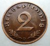 2.800 GERMANIA 2 REICHSPFENNIG 1936 D RARA, Europa, Bronz