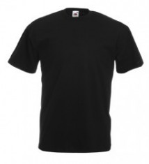 Tricou FRUIT OF THE LOOM Black foto