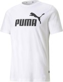 Tricou PUMA Ess Logo Tee, pentru barbati, alb, 4XL - OUTLET